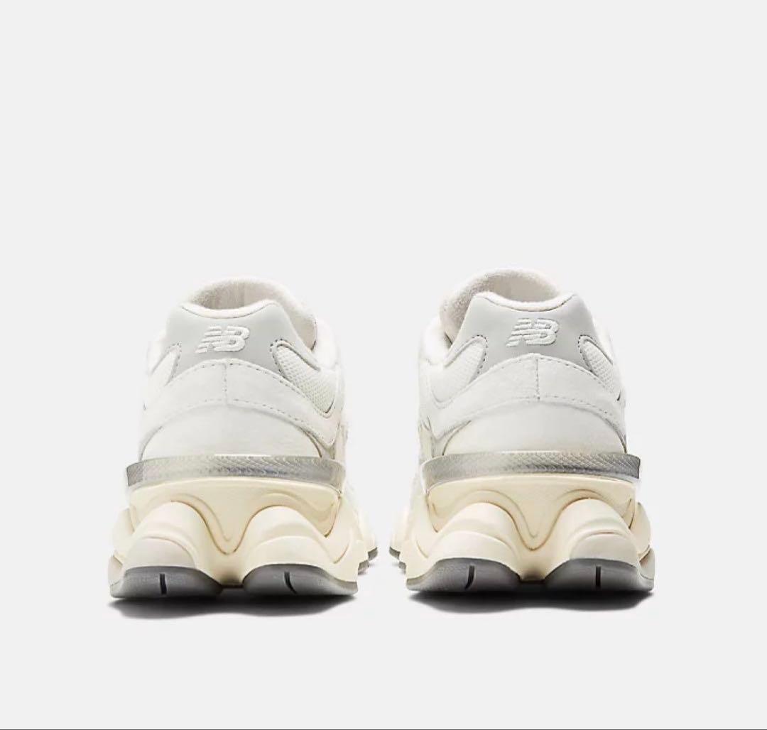 New Balance 9060ECA ホワイトスニーカー 24.0cm