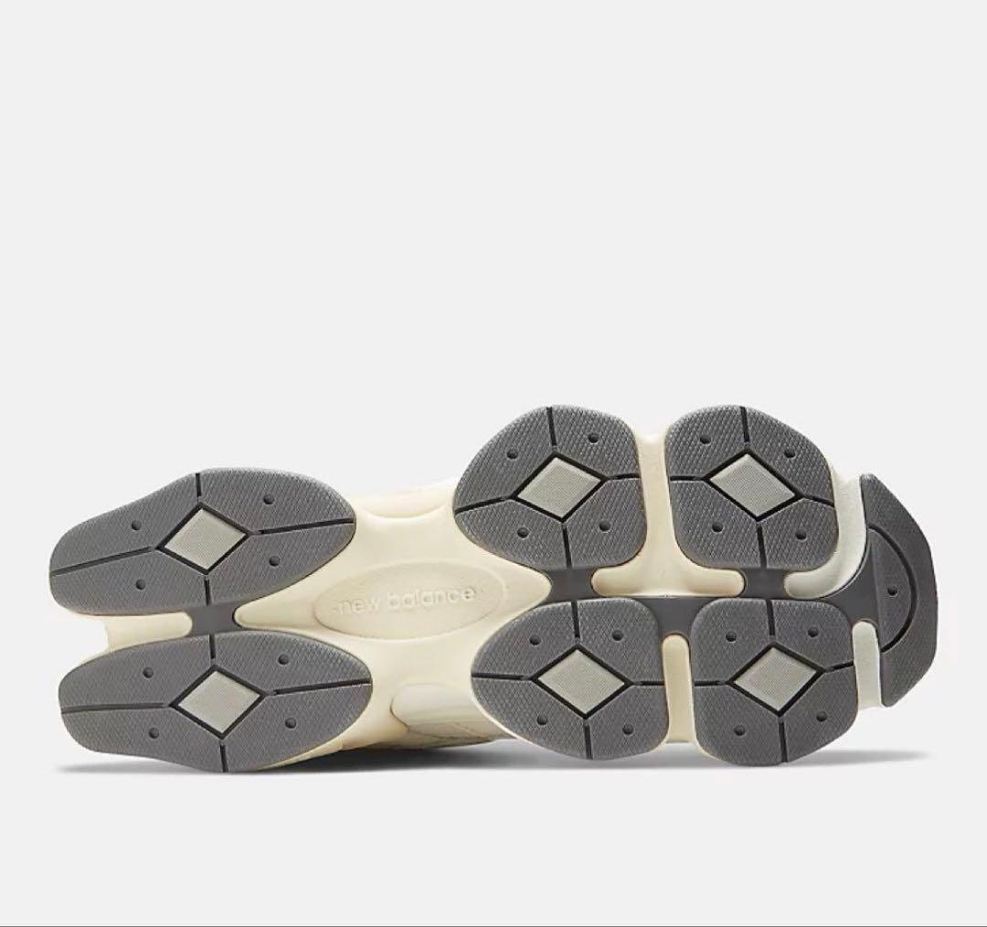 New Balance 9060ECA ホワイトスニーカー 24.0cm