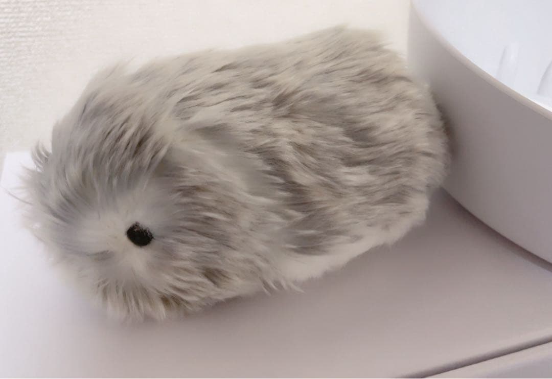 Moflin シルバー ぬいぐるみ本体 充電器　可愛い衣装付き