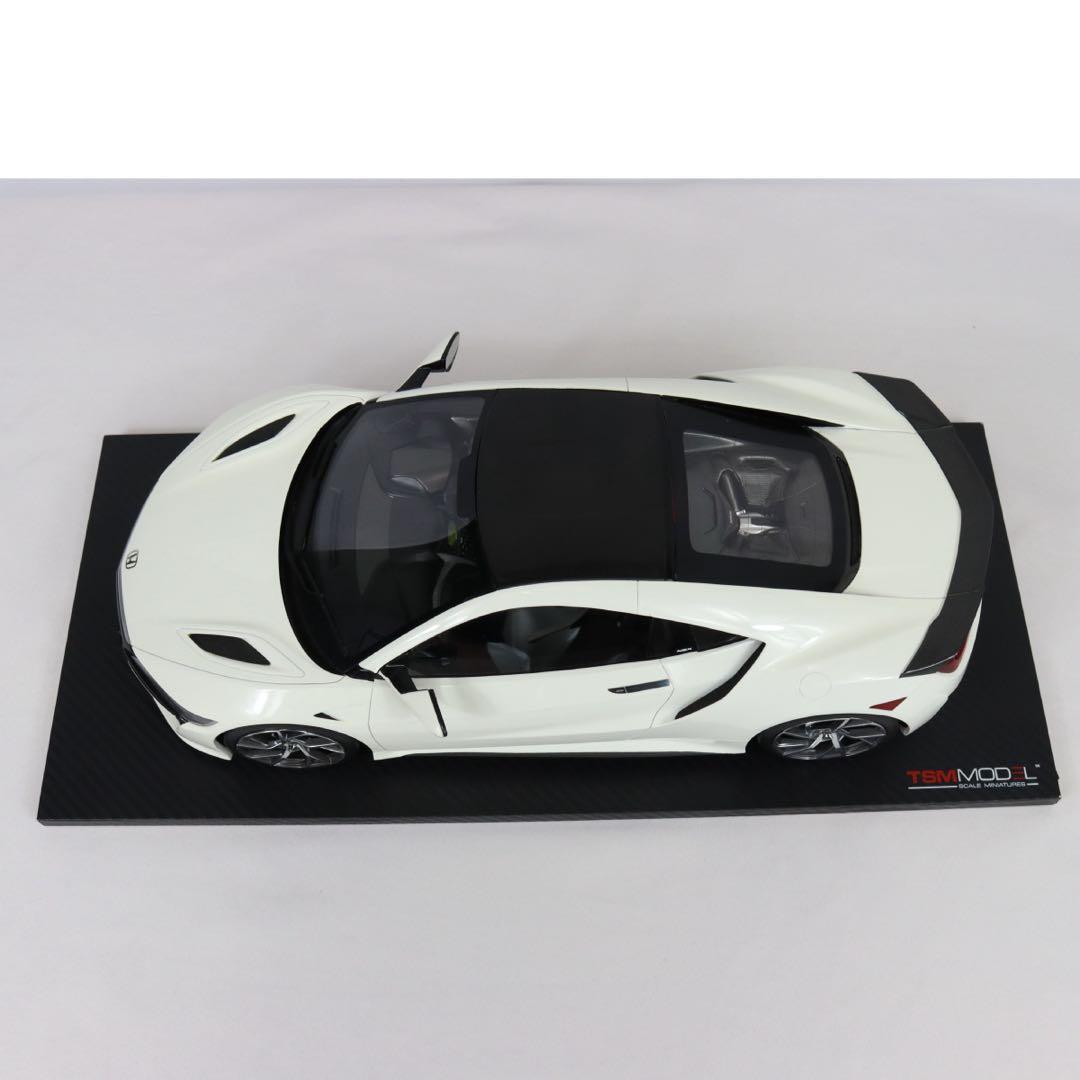 1/12 ホンダ NSX 2017 ホワイト カーボンファイバー パッケージ
