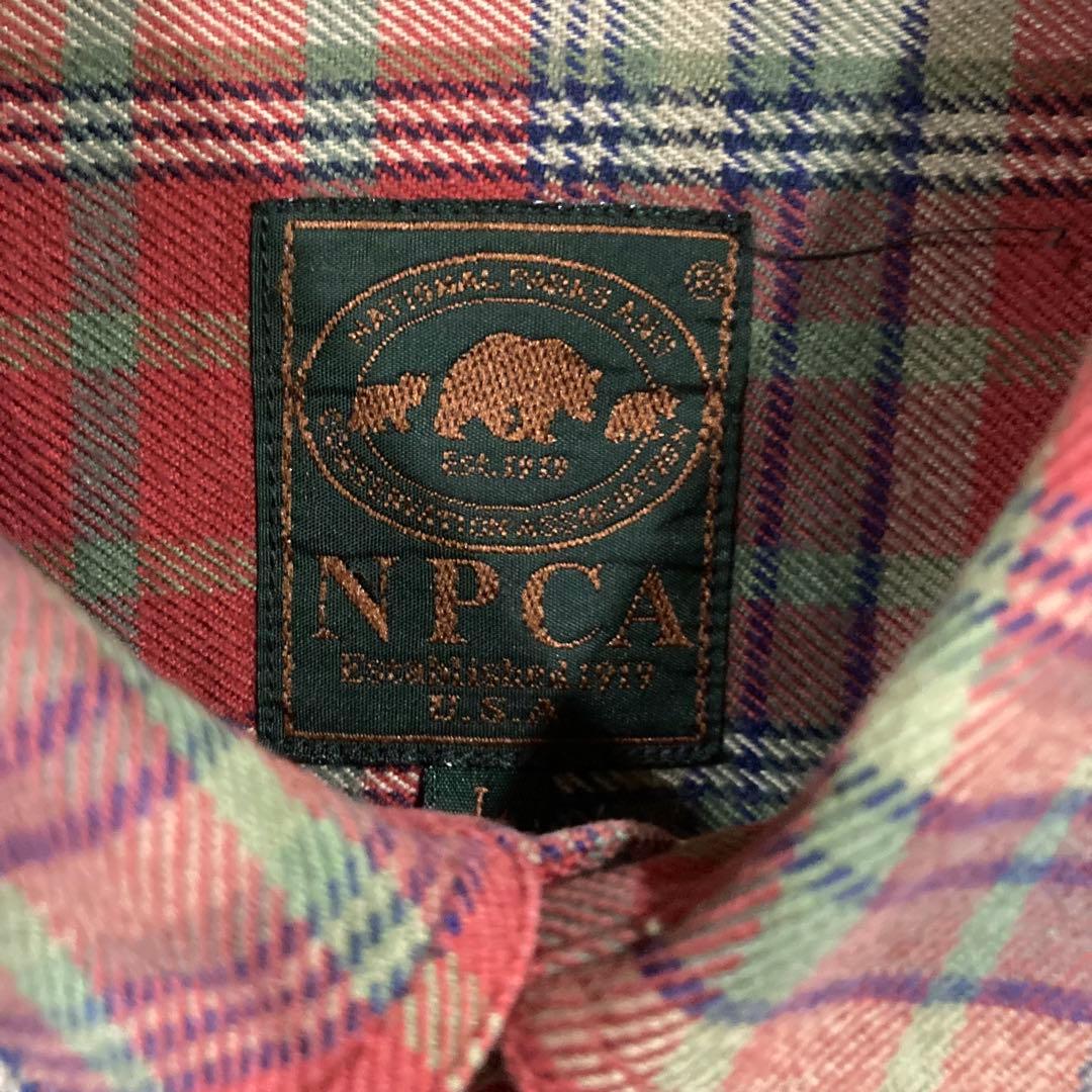 ネルシャツ 赤 チェック 90s ヴィンテージ KING GNU 常田大希 - メルカリ