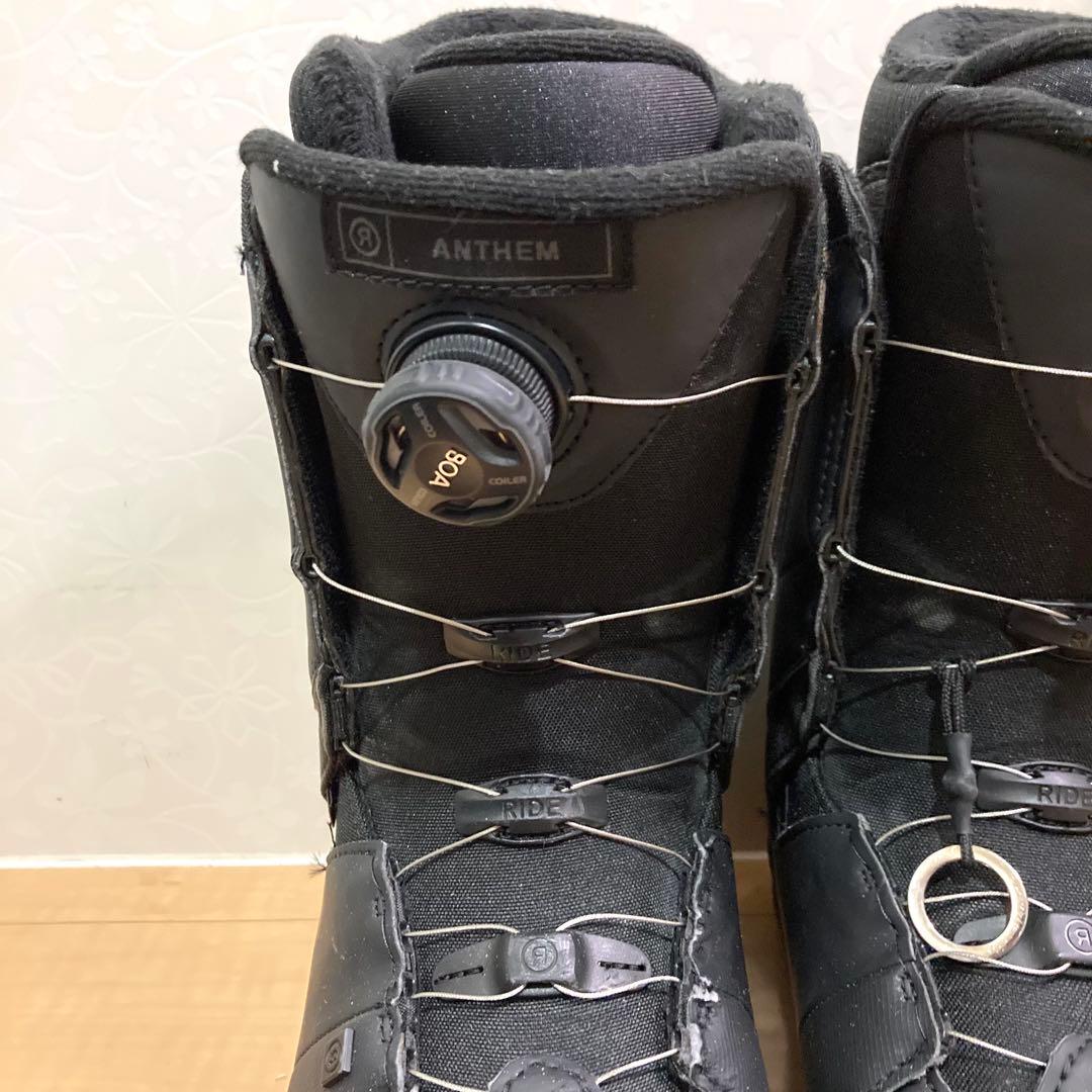 人気✨26.0cm RIDE ANTHEM BOA スノーボードブーツ ブラック