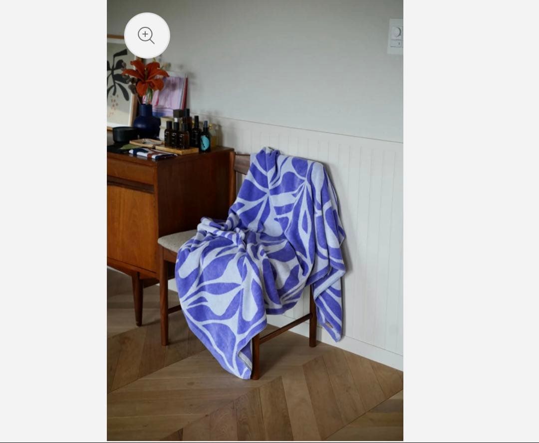 美品 mytone タオルブランケット TOWEL BLANKET : Waltz of the flowers – MYTONE