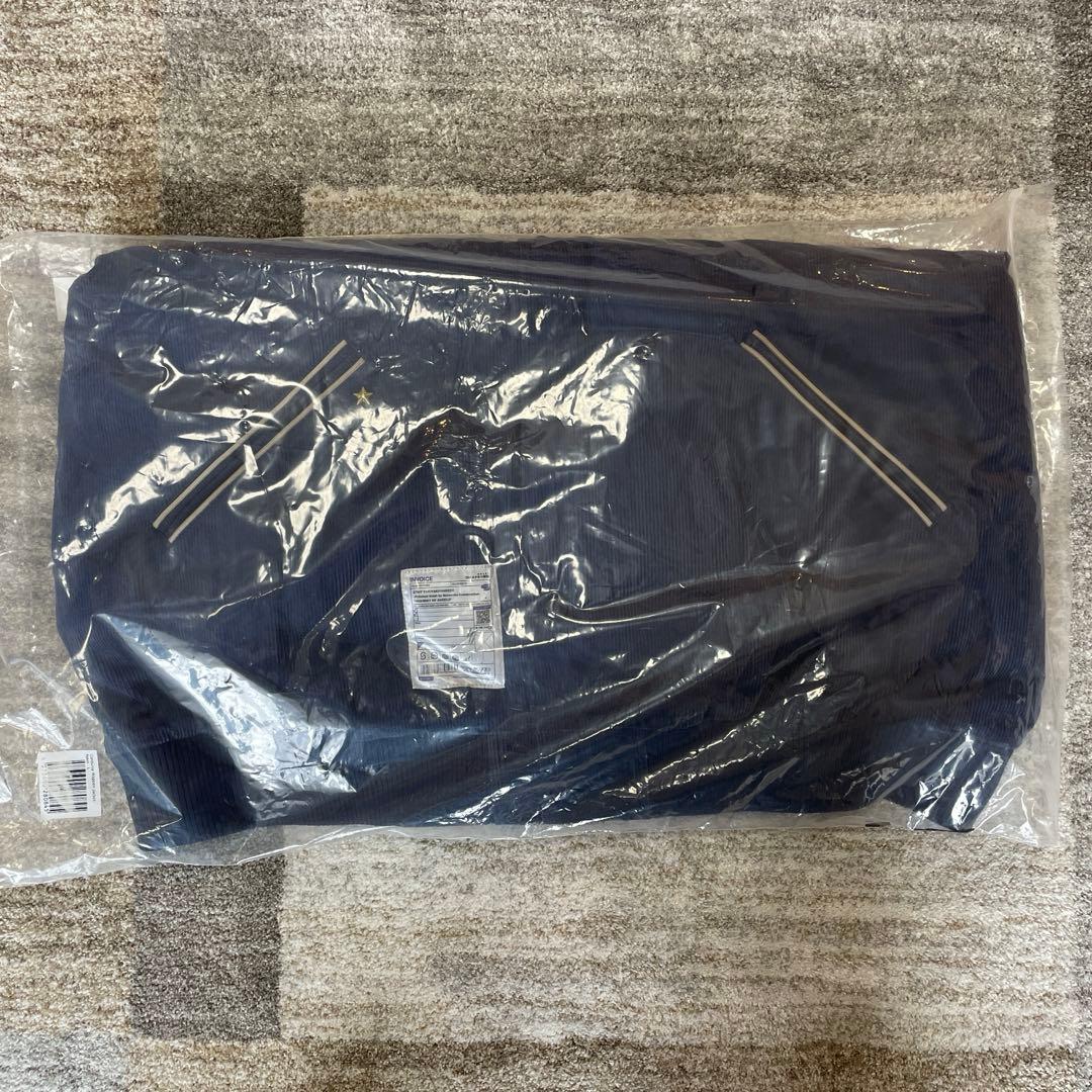 ずとまよ コーデュロイ ワッペン ジャケット ネイビー　L 大型袋1枚付き