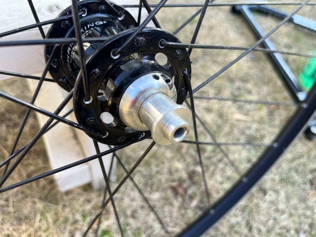 クリスキング R45 ロードハブ velocityリム - メルカリ