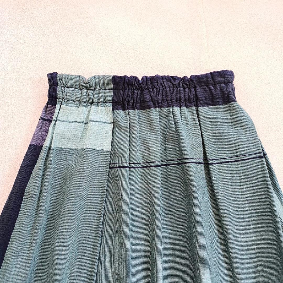 美品 タマキニイメ tamaki niime ぽわん スカート ショート