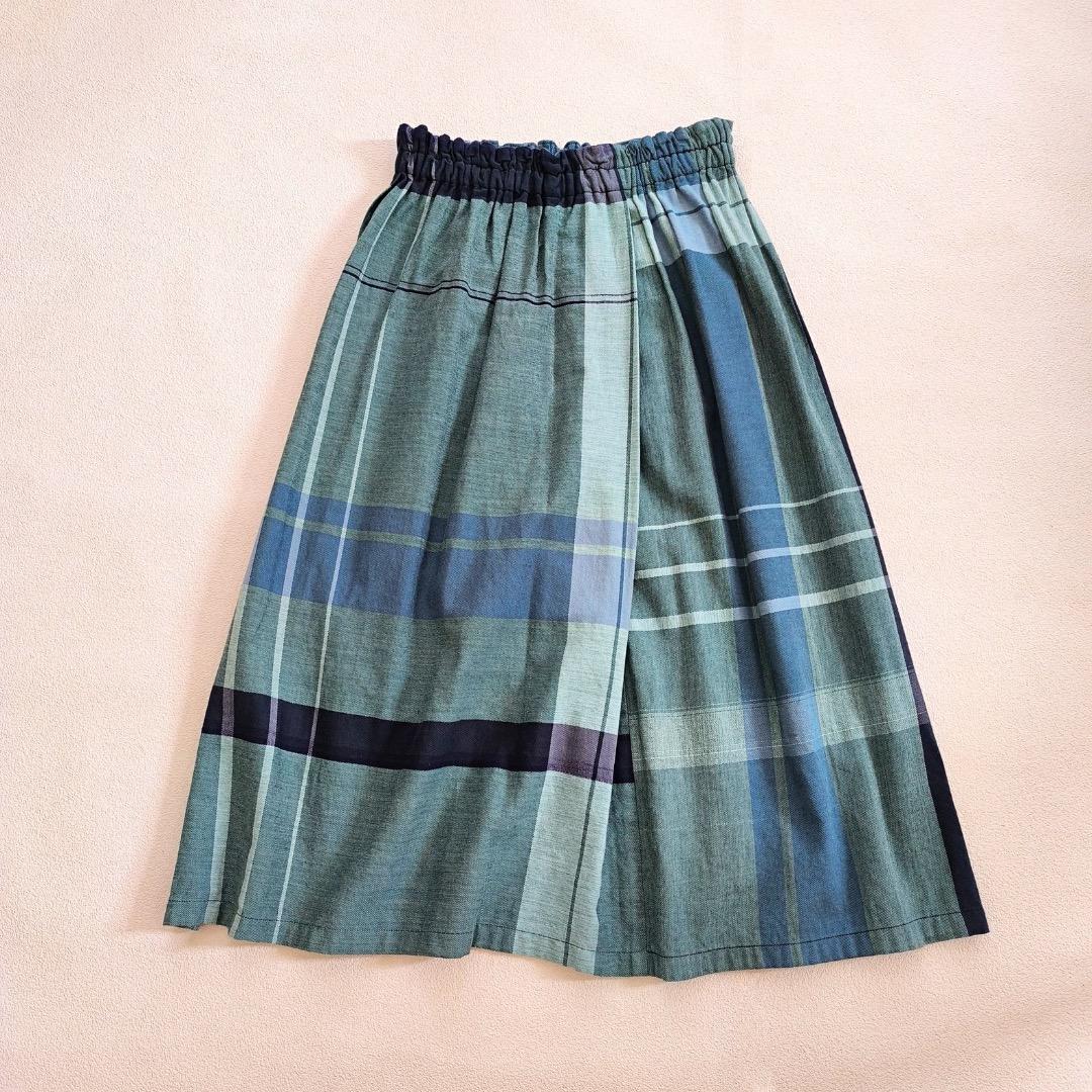 美品 タマキニイメ tamaki niime ぽわん スカート ショート