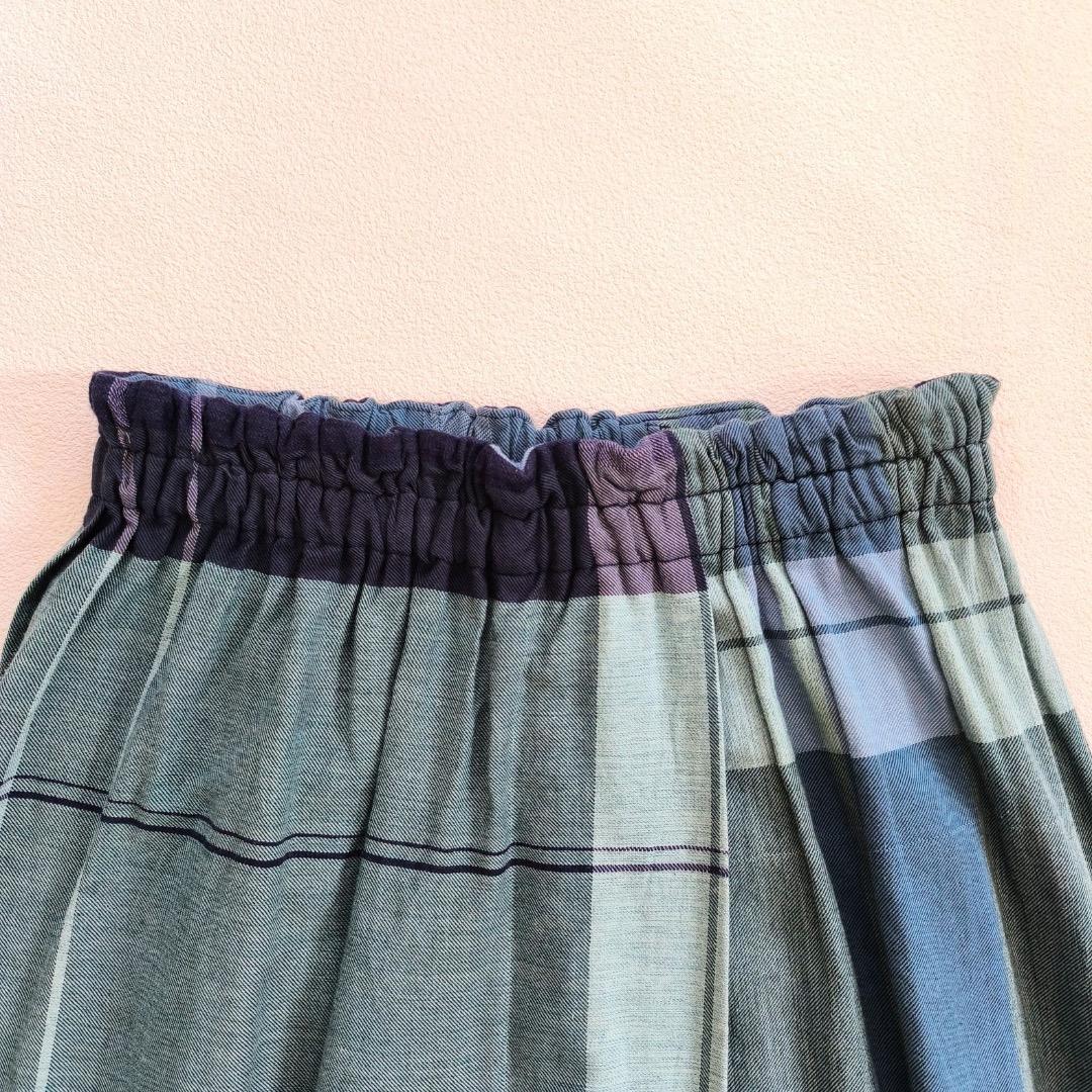 美品 タマキニイメ tamaki niime ぽわん スカート ショート