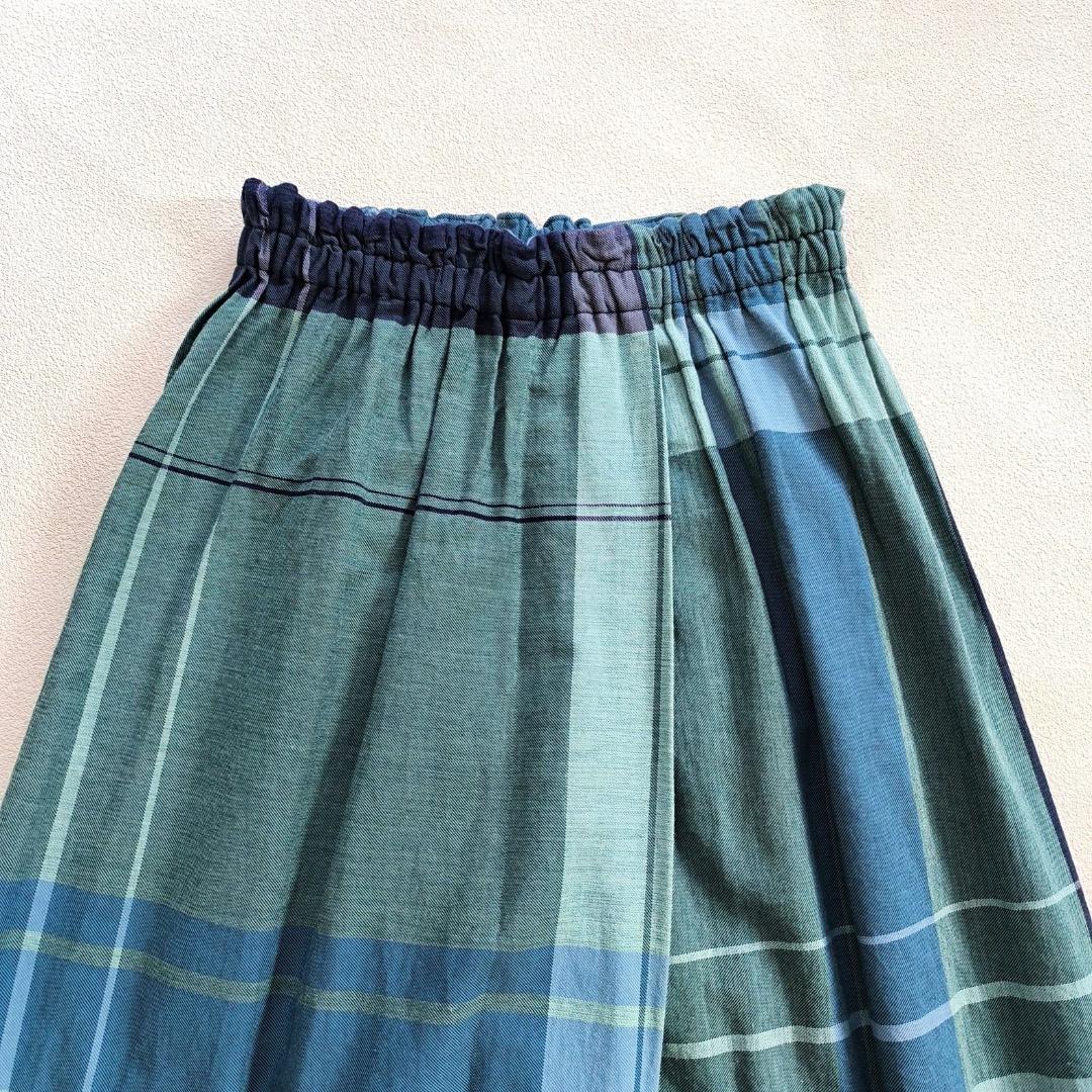 美品 タマキニイメ tamaki niime ぽわん スカート ショート