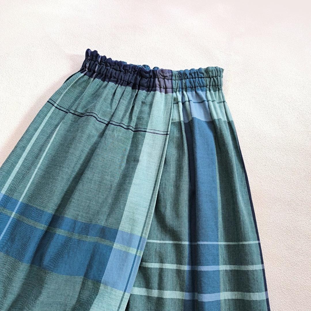 美品 タマキニイメ tamaki niime ぽわん スカート ショート