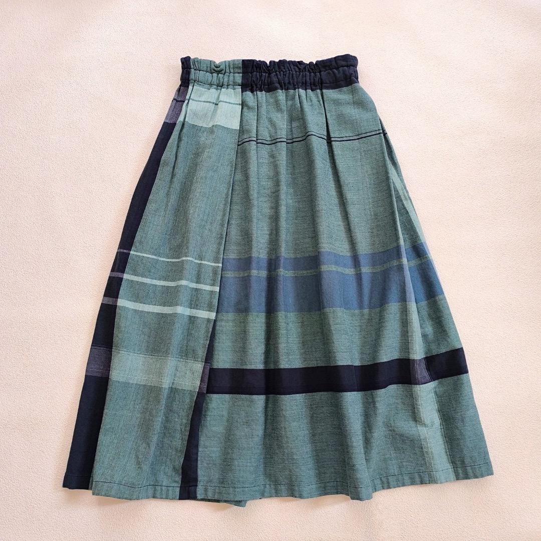 美品 タマキニイメ tamaki niime ぽわん スカート ショート