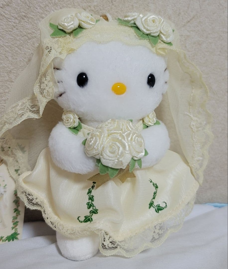 レア サンリオ ハローキティ マスコット マロニエ ウェディング 2002年