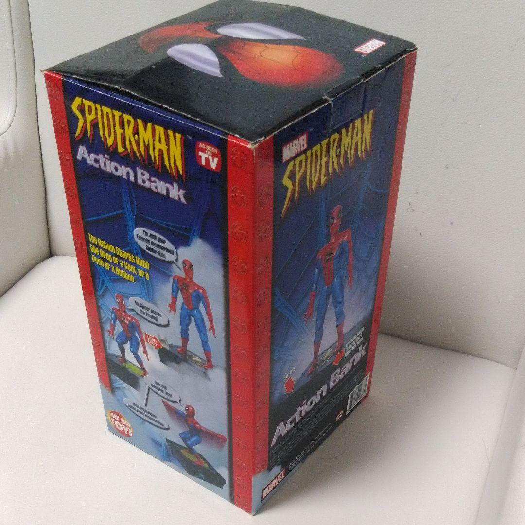 レトロ　フィギュア　スパイダーマン　WAY OUT TOYS アクション貯金箱