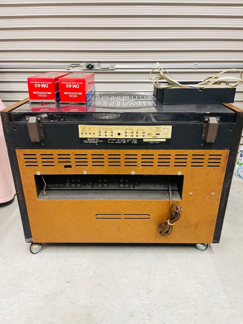 希少品！昭和レトロ！☆SONY☆オーディオ カセットレコードLQ-3100K