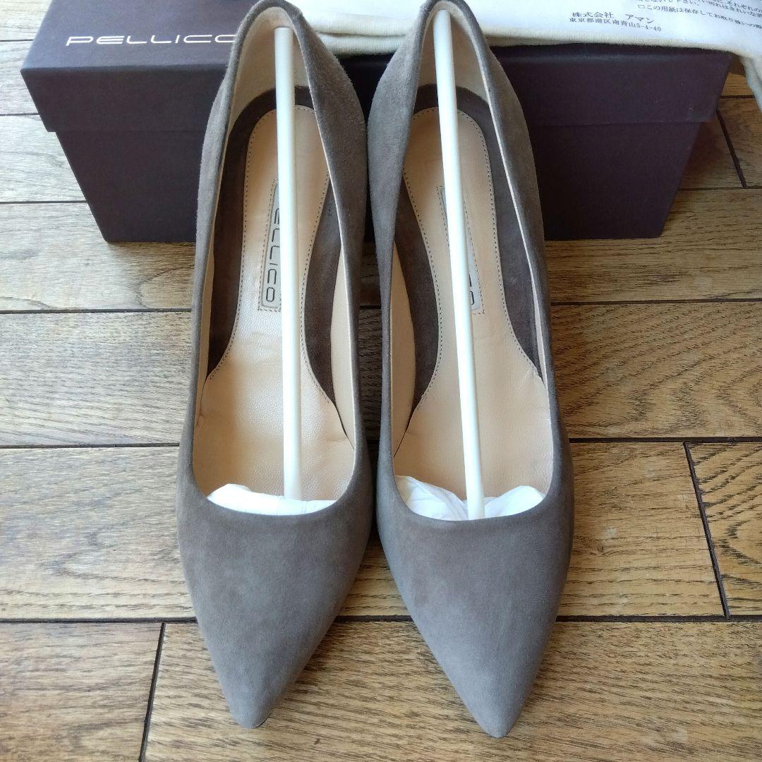 rskrinaPELLICO スエードパンプス　36.5 23.5cm