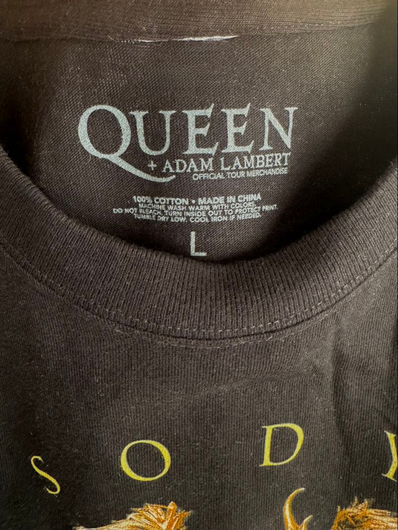 QUEEN + Adam Lambert Tシャツ　2024来日公演公式グッズ
