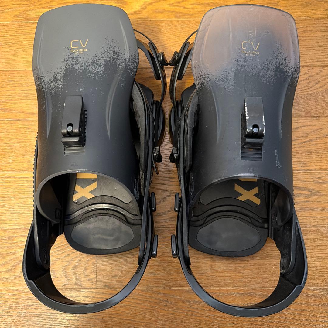 希少】21/22 FLUX CV ブラック/ゴールド Mサイズ ビンディ
