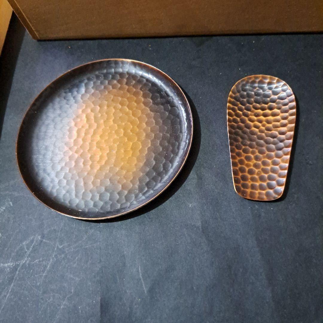 茶器揃 翠玉堂製品 銅製品 瑞煌 共箱付 六点セット 新品 木箱付 - メルカリ