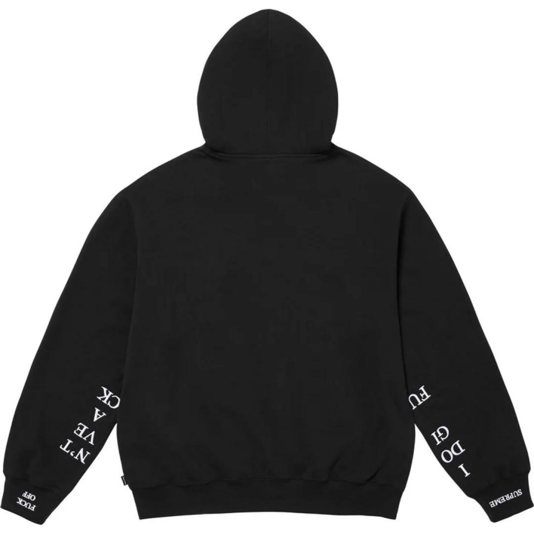 Supreme IDGAF Zip Up Hooded Sweatshirt - メルカリ