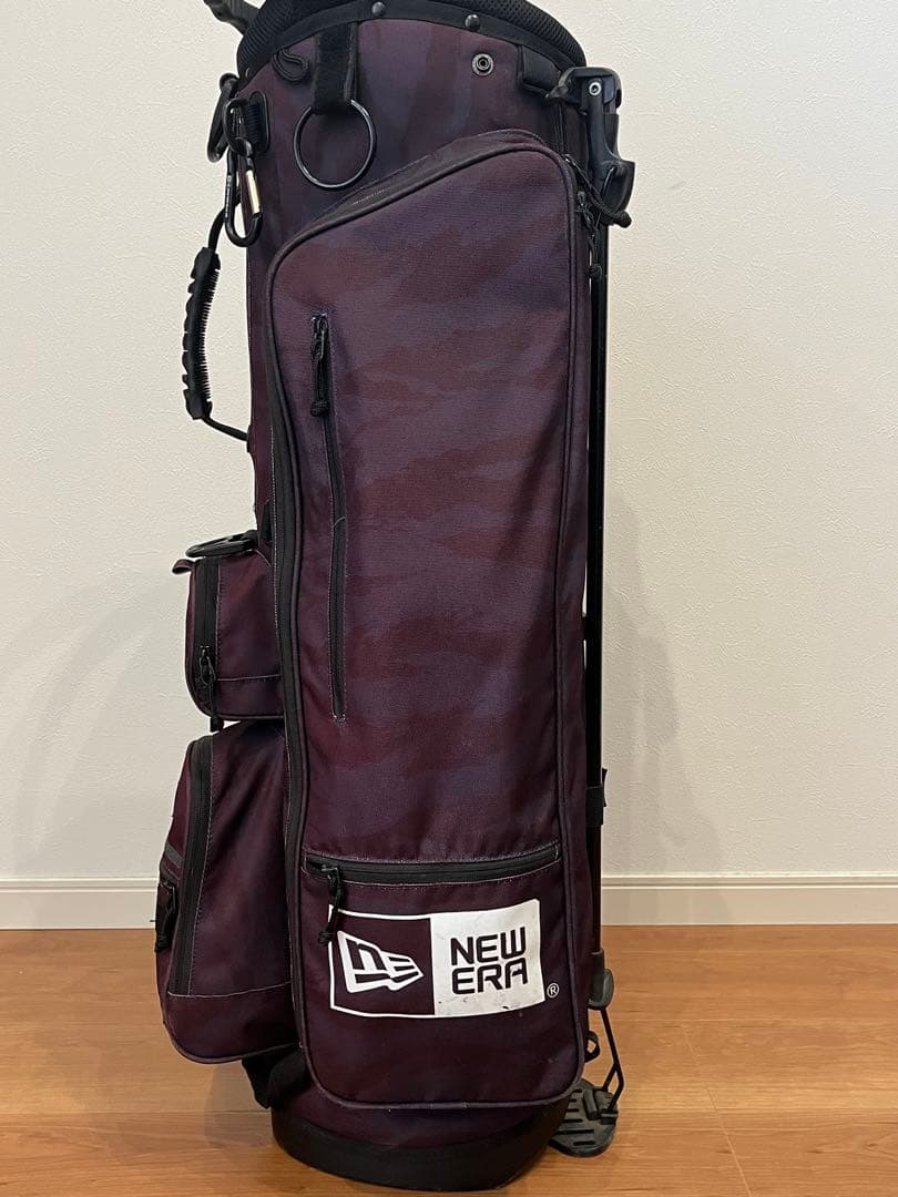 NEW ERA カモフラージュ キャディバッグ NEW ERA（ニューエラ） NEW ERA GF CADDIE PEANUTS CAMO MLT