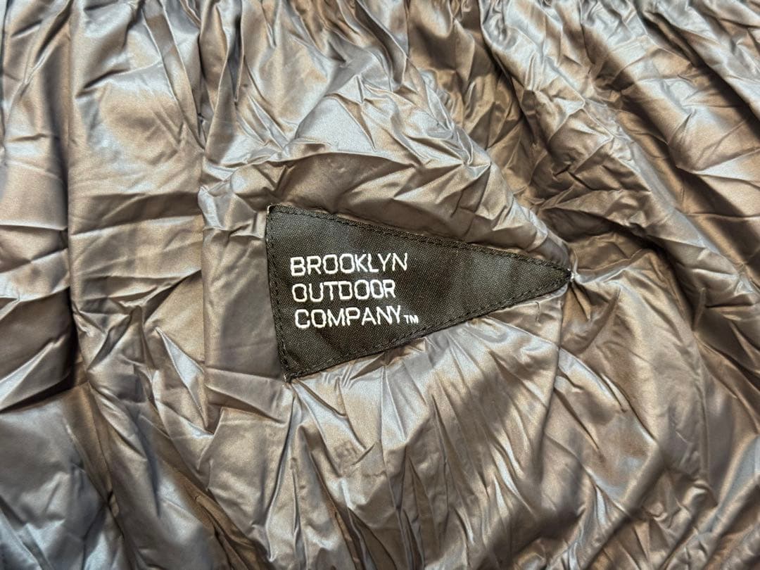 Brooklyn Outdoor Company シュラフ600g グースダウン - メルカリ