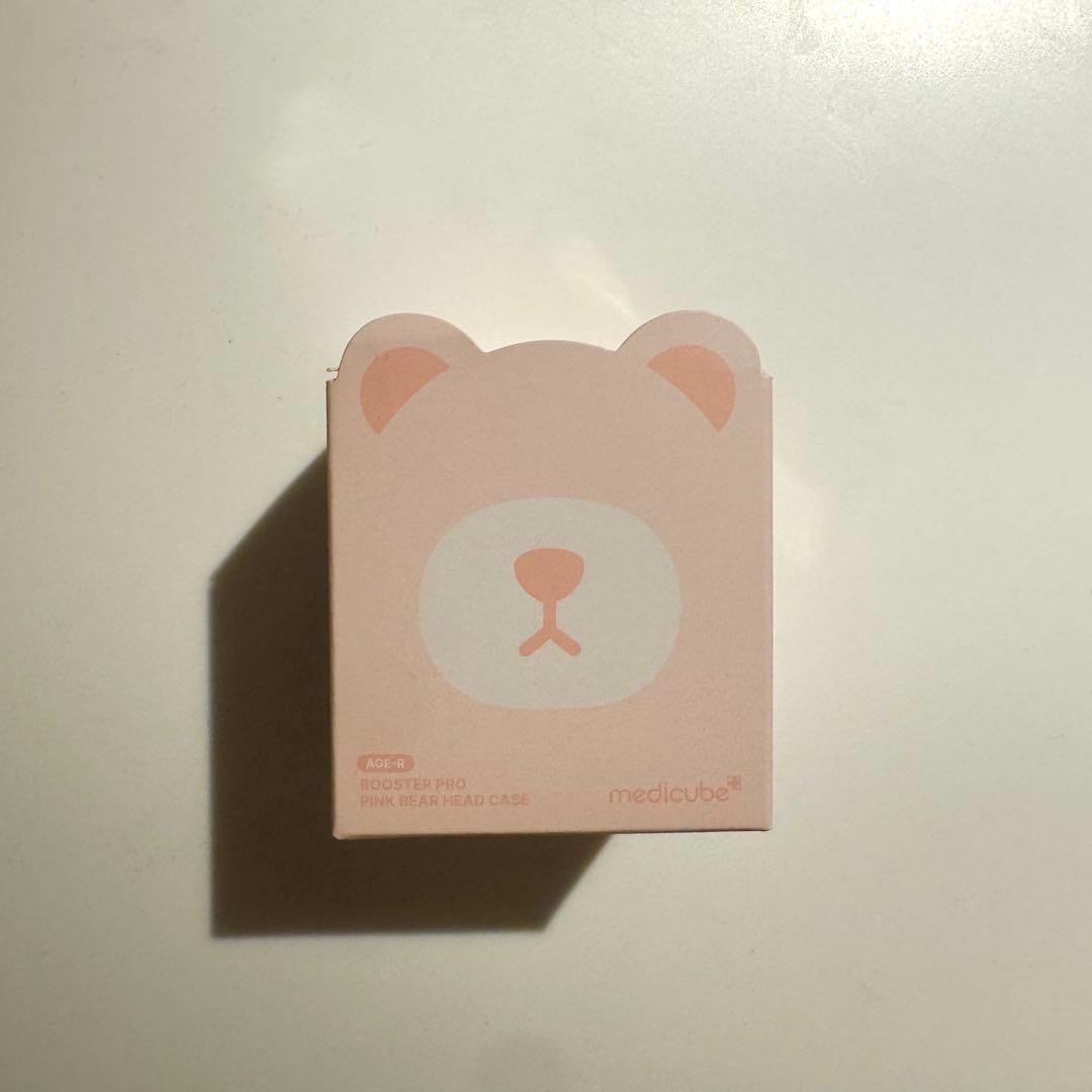 メディキューブ 美顔器 AGE-Rブースタープロ ピンク クマヘッド - メルカリ