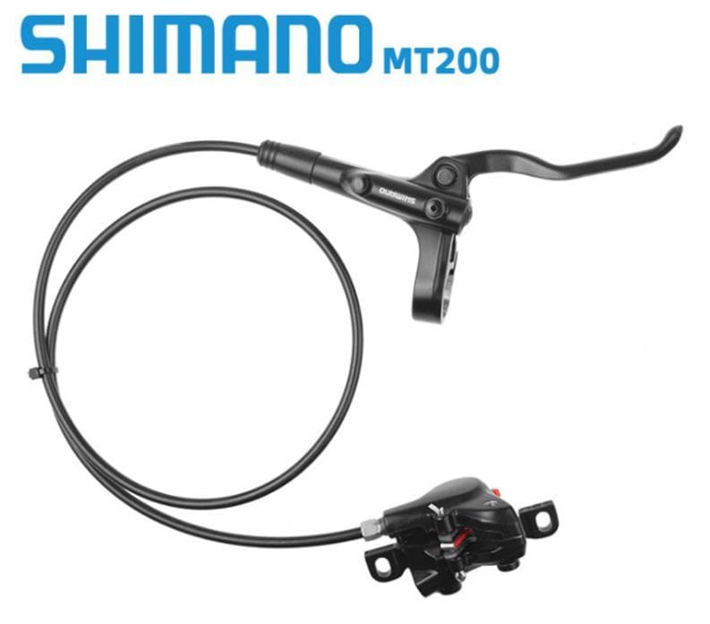 シマノMT200油圧ディスクブレーキ+RT56ローター160mm2枚セット - メルカリ