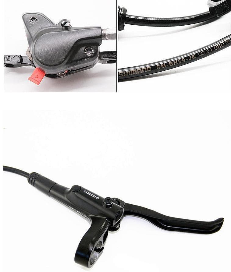 シマノMT200油圧ディスクブレーキ+RT56ローター160mm2枚セット - メルカリ