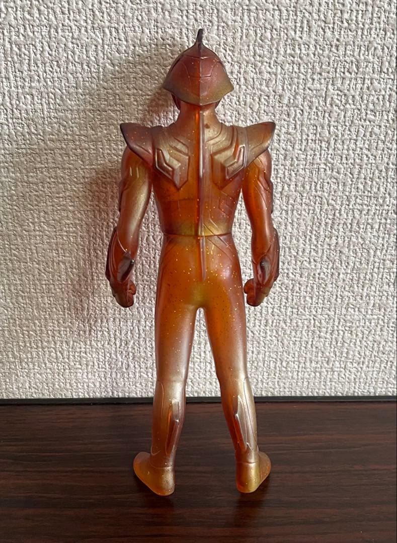 ウルトラマンネクサス ジュネッス クリア ラメ ソフビ 限定 ゴールド