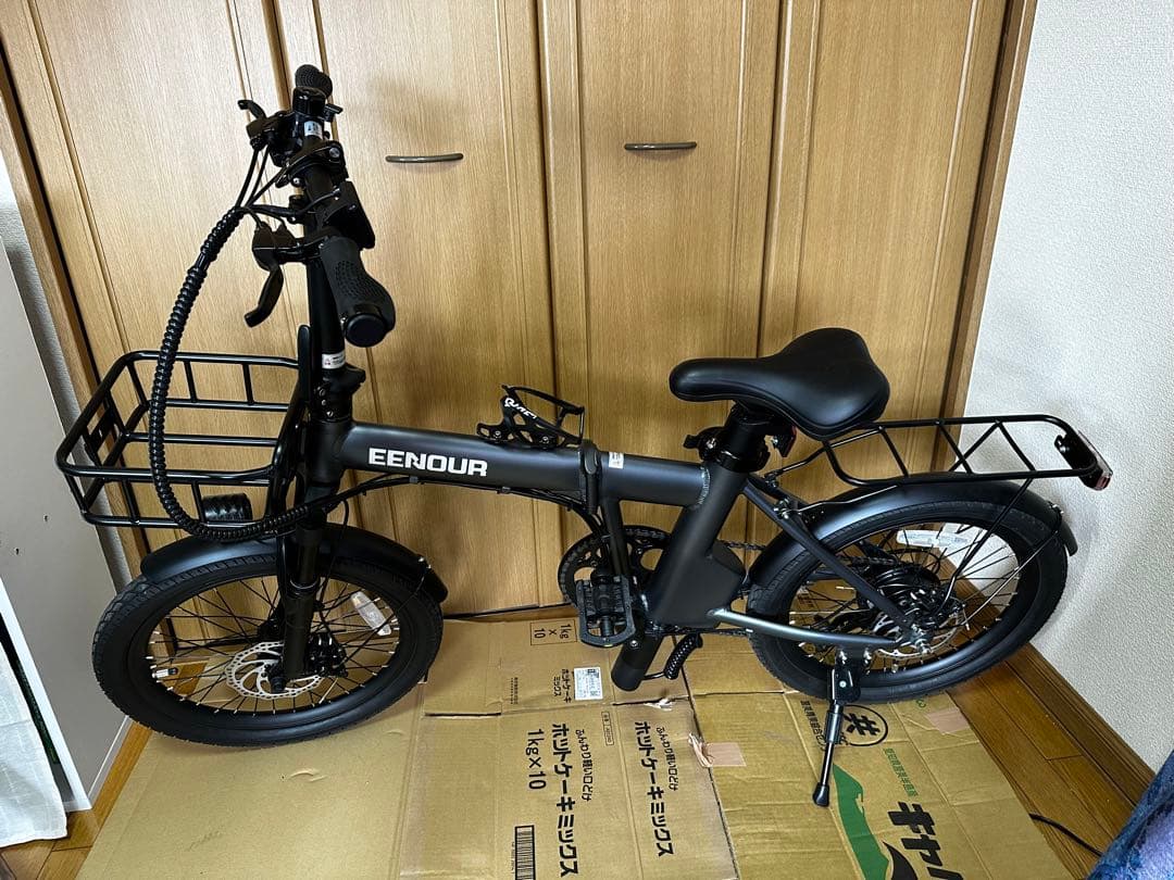 電動アシスト折りたたみ自転車 eenour C4 - メルカリ