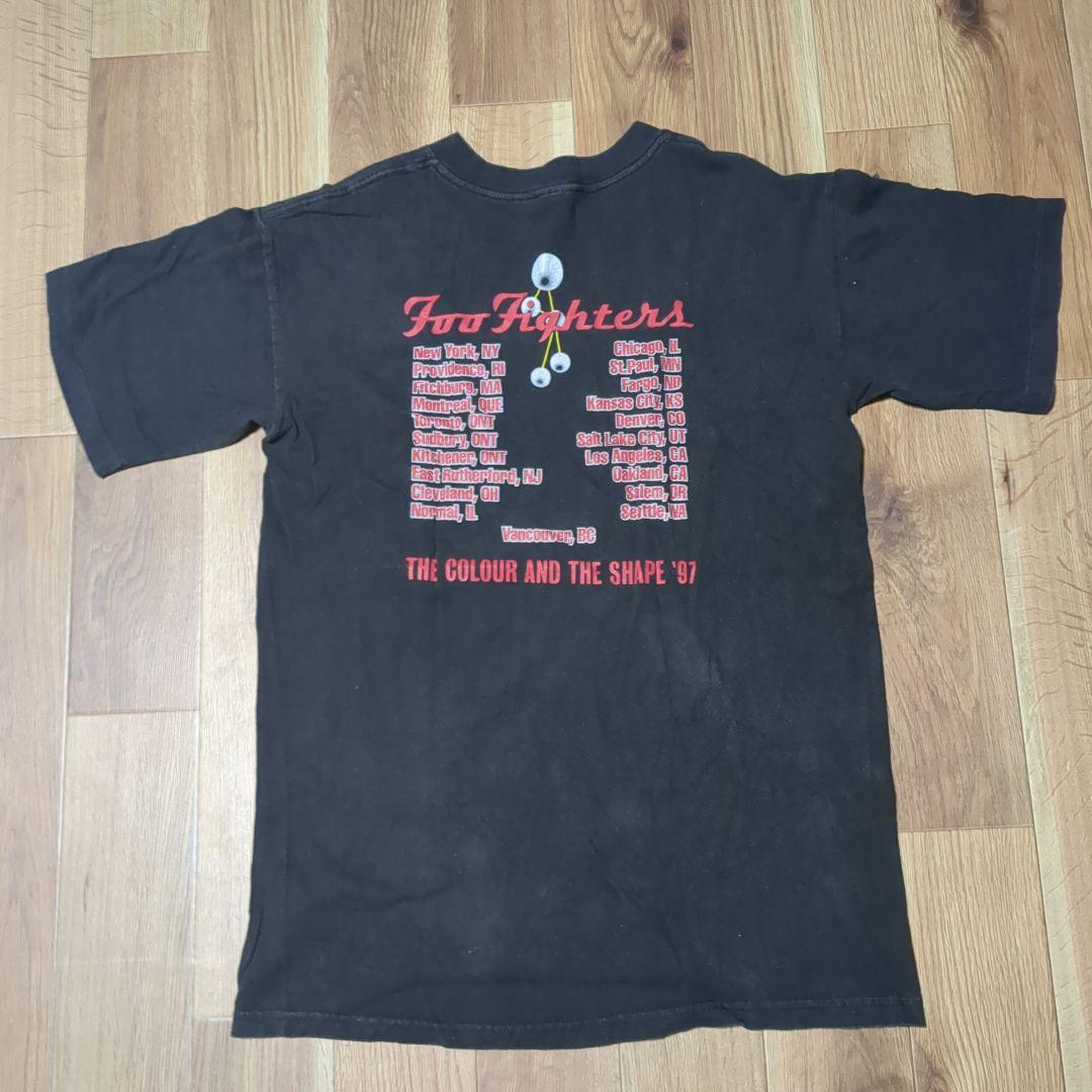 Foo Fighters　’97 ツアーTシャツ　BLK