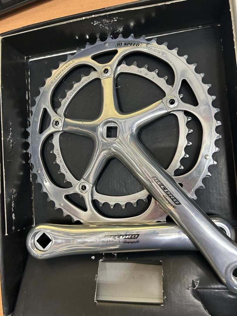 カンパニョーロ レコード ラージフランジ前後ハブ 36H 直クイックレバー