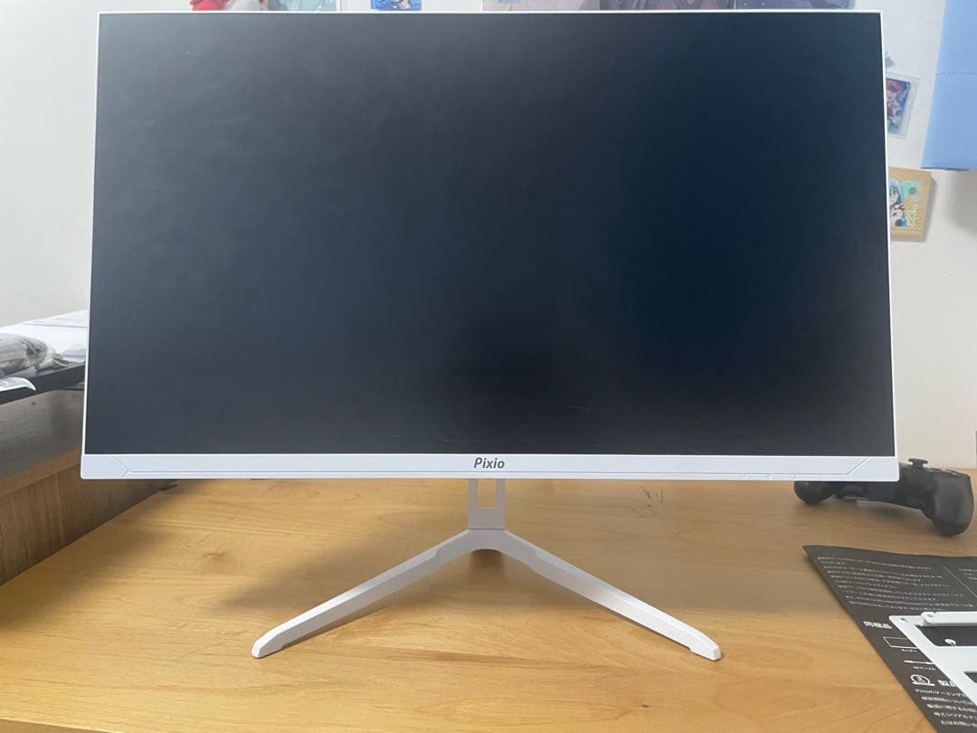 Pixio PX248WAVE ホワイト モニター 本体 PX248WAVEW / ホワイト | 23.8インチ 200Hz FHD FastIPSゲーミング