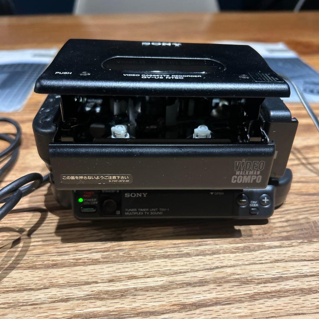ジャンク品 SONY GV-U5 MGV-41 TGV-1 ビデオウォークマン - メルカリ