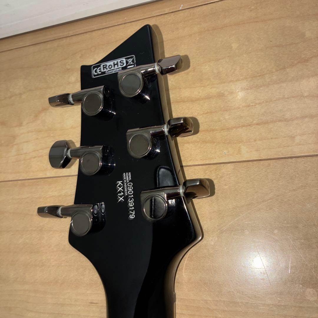 美品 Cort KX1X 24F EMG-HZ 搭載 スルーネック？エレキギター