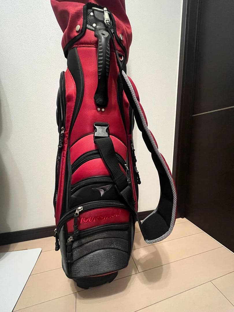 ⭐️値下げ⭐️TourStage キャディバッグ レッド ブラック 数回使用