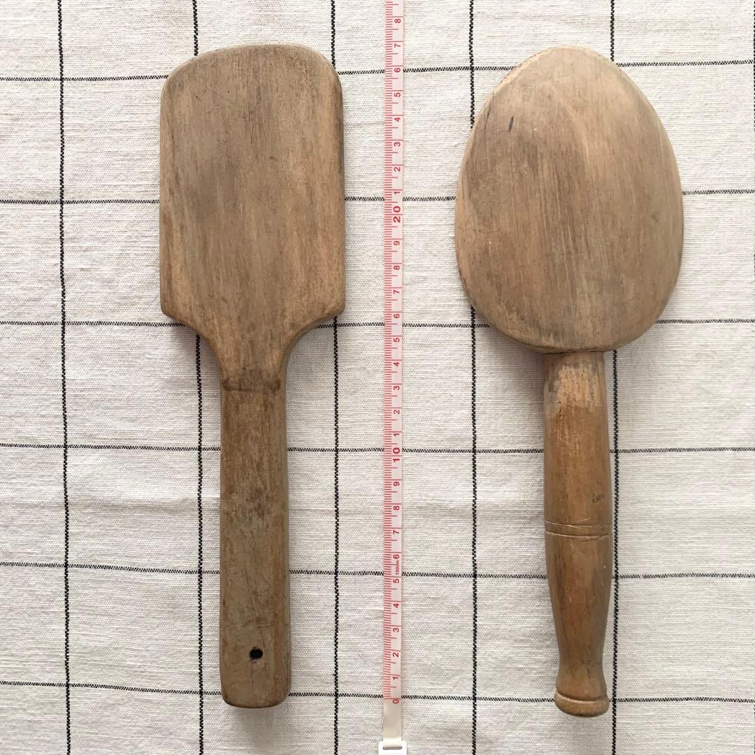 みどりさま専用です。フランスアンティーク 古い木のキッチンツール セット