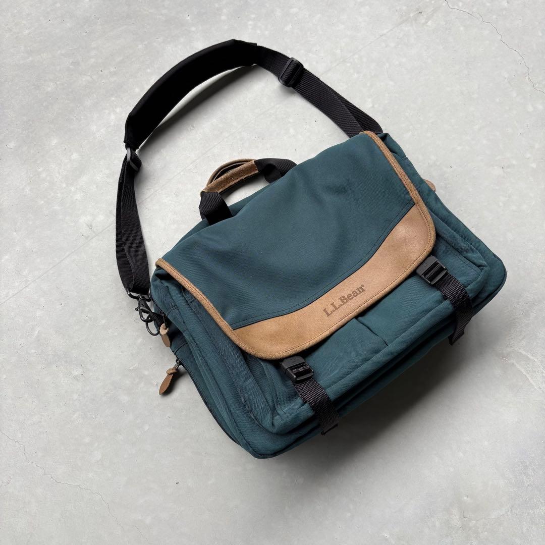 90s L.L.Bean メッセンジャーバッグ　ショルダーバッグ　vintage