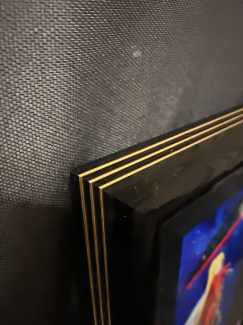 松本零士クイーンエメラルダス永遠の旅人ピエゾグラフ版画直筆サイン