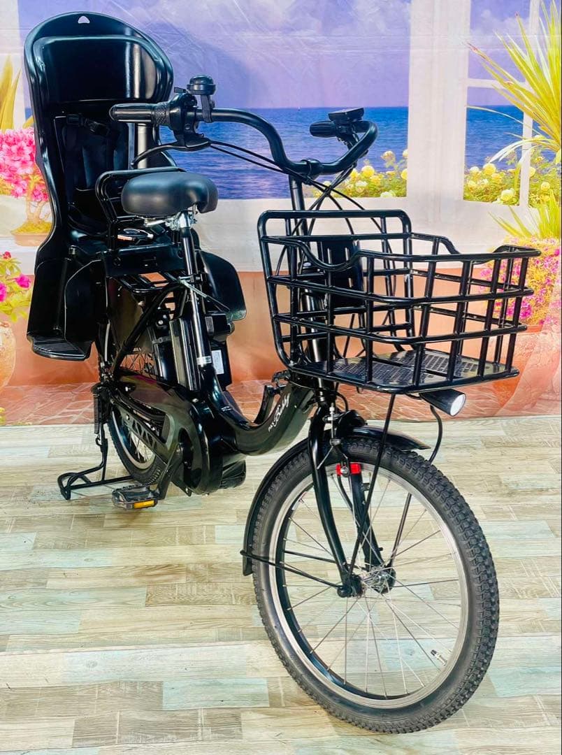 人気モデル！パスバビー12AH⭐️ヤマハ子供乗せ電動アシスト自転車