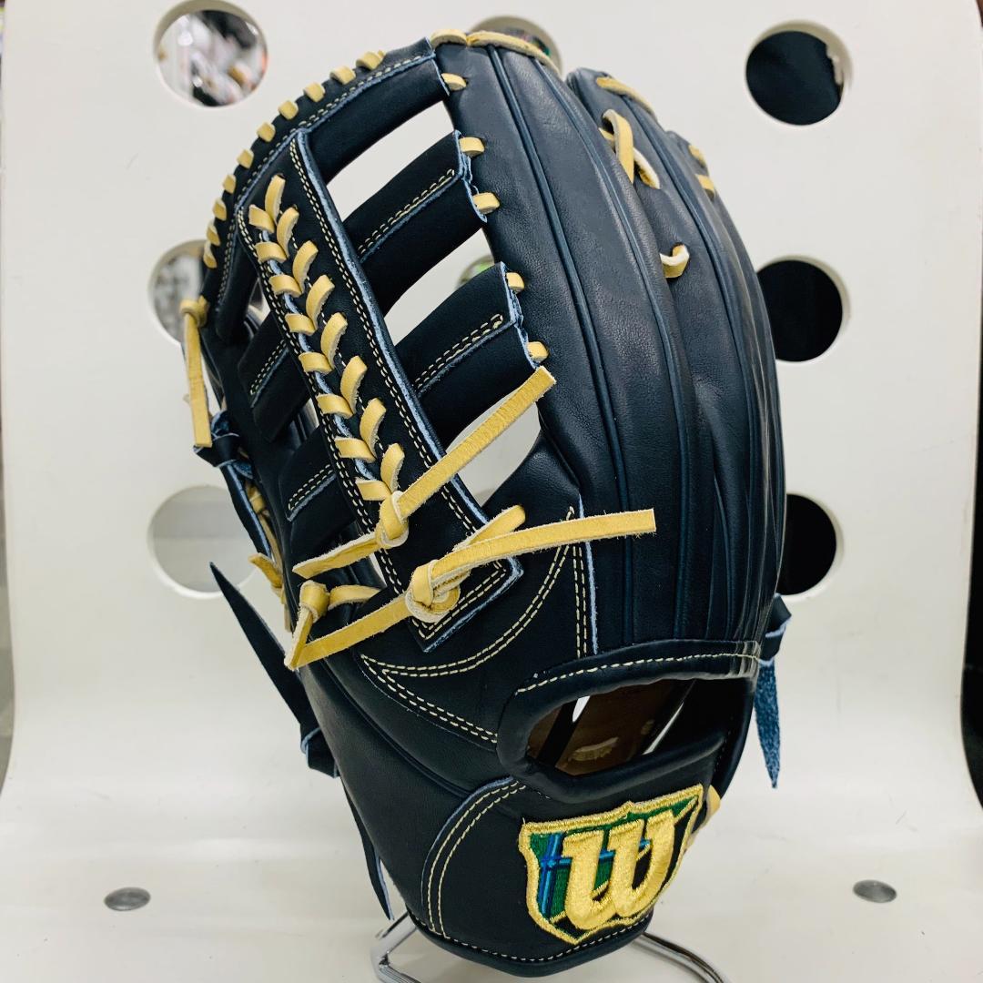 値下げ　ウィルソン　デュアル　WBW103667　硬式用　外野手用　D8型 Wilson（ウイルソン） 野球 硬式グローブ 外野手用 STAFF DUAL 外野手