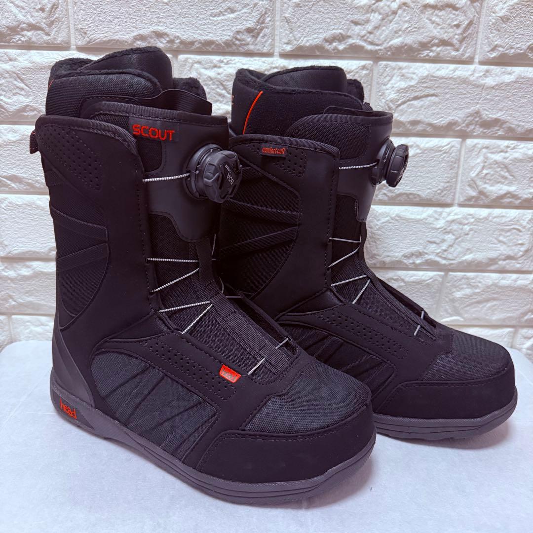 【未使用品】HEAD SCOUT BOA スノーボードブーツ 26.5cm 美品