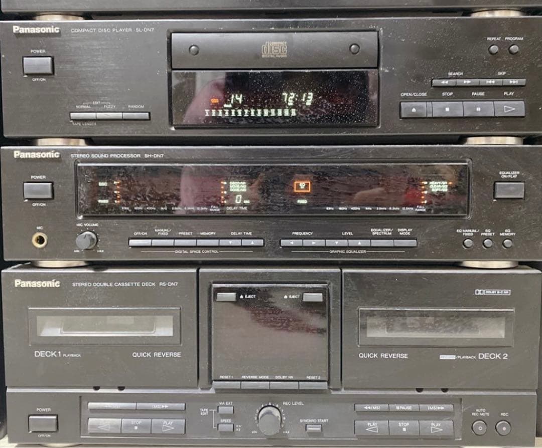 くろべぇ様専用 PanasonicシステムコンポDN-7 バブルコンポ本体のみ