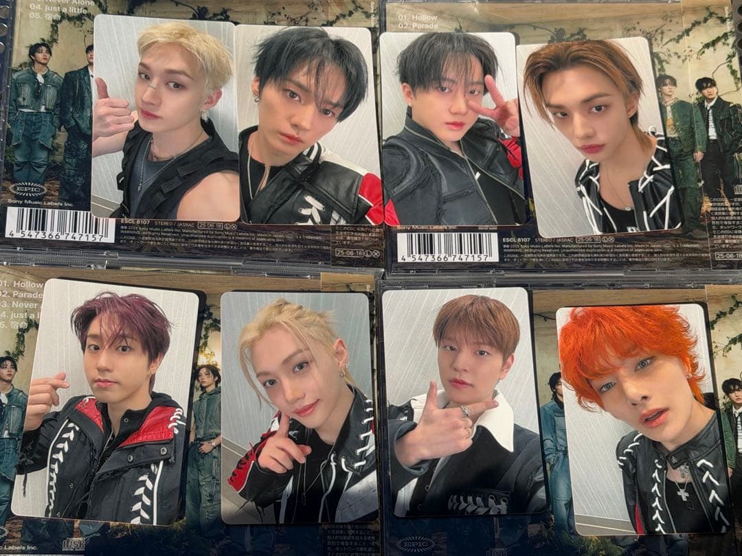 stray kids スキズ　hollow オフイベ　2/1 関東　コンプ　8枚 StrayKids スキズ 会場限定 hollow 関東 コンプリート8枚セット - メルカリ