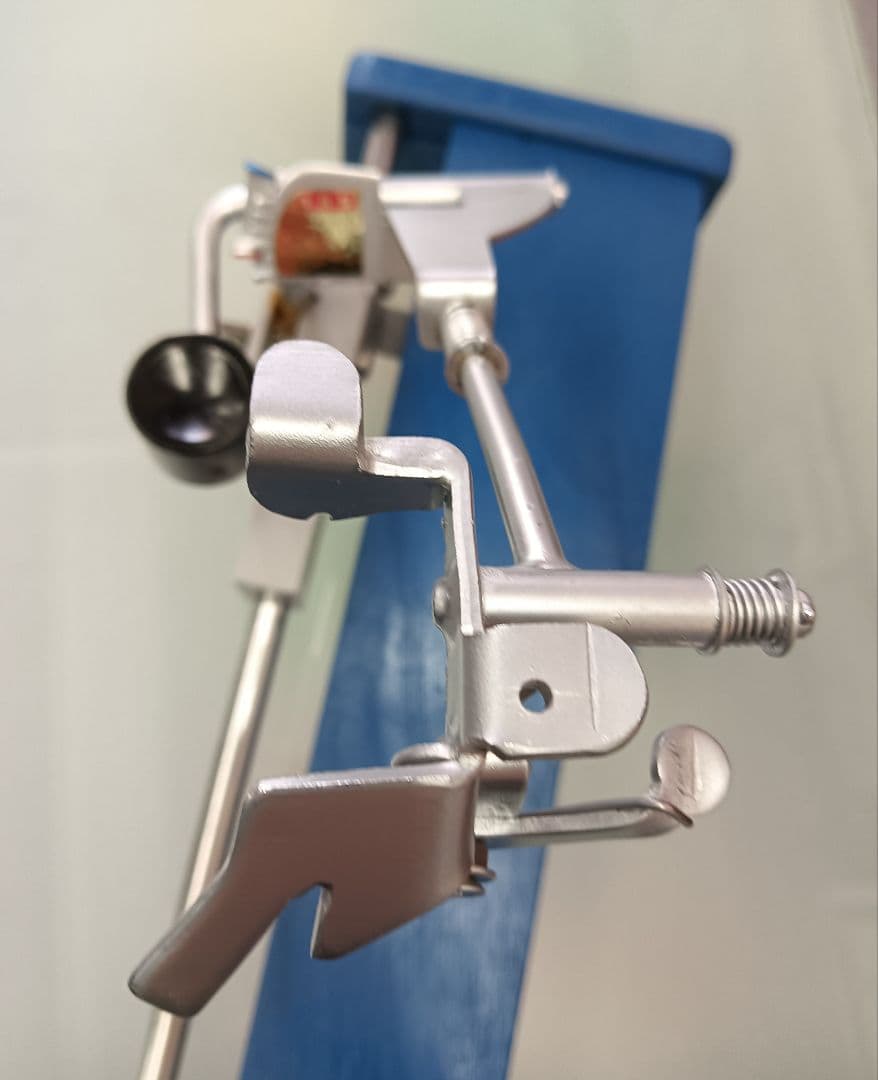 精密鋏研磨機（大熊式研磨機リメイク型）完全調整済スキ鋏付き