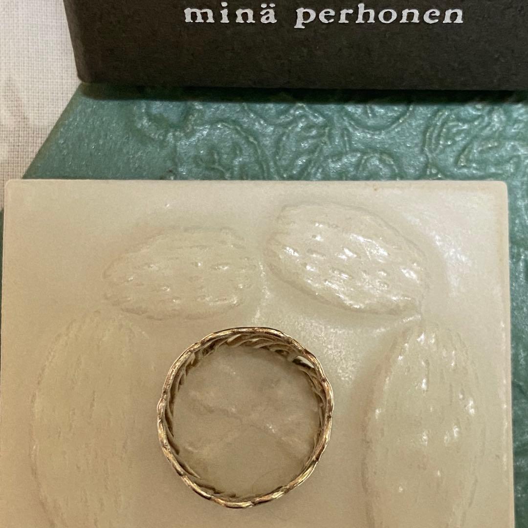 ミナペルホネン スルカ sulka リング シルバー オマケタイル付 - メルカリ