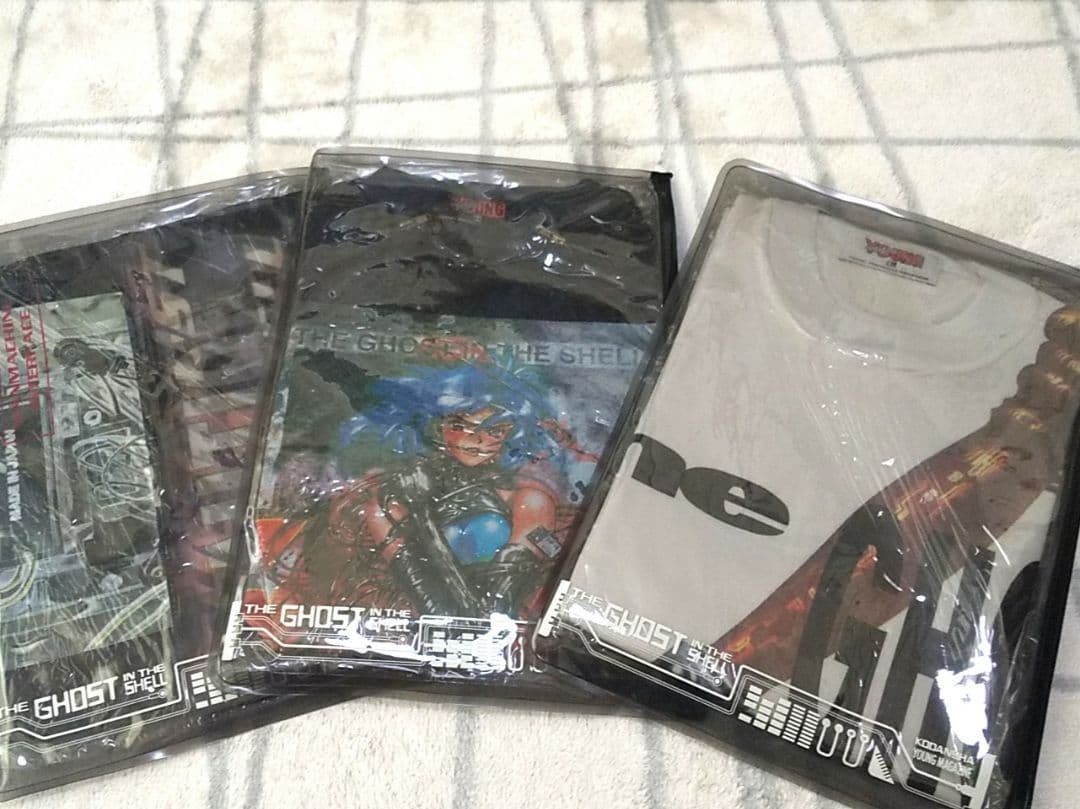 攻殻機動隊 三枚セット ヴィンテージ Tシャツ