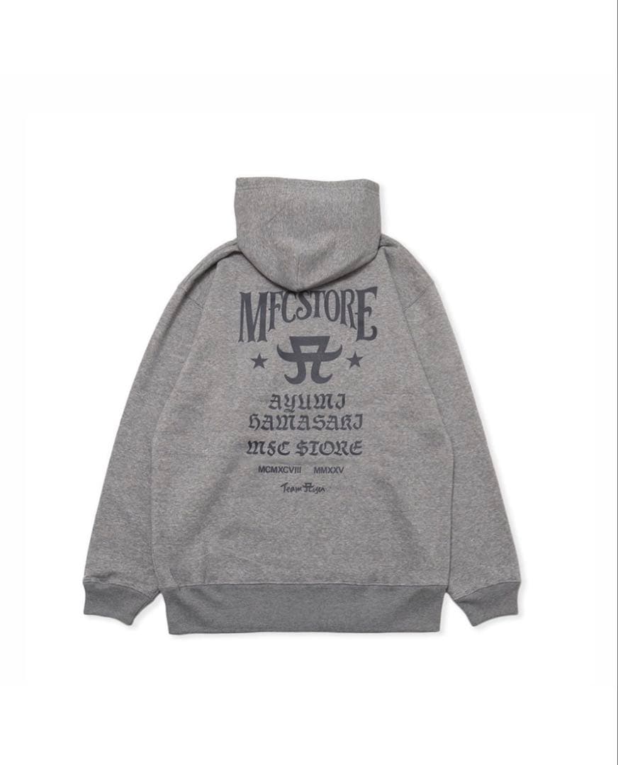 浜崎あゆみ MFC コラボパーカー 仙台限定 グレー Lサイズ
