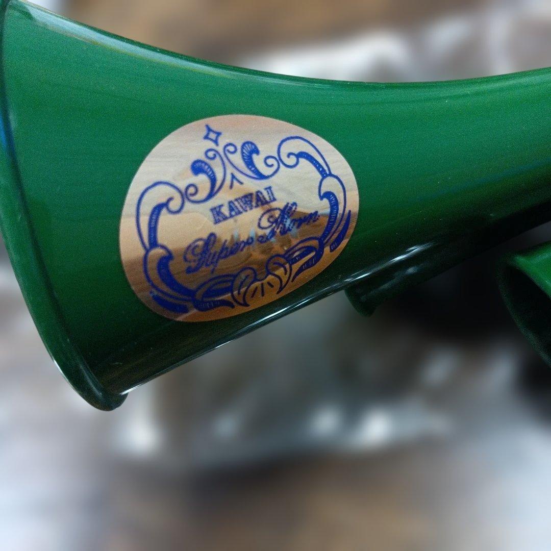 ①未使用　極希少品　KAWAI 4連チアホーン