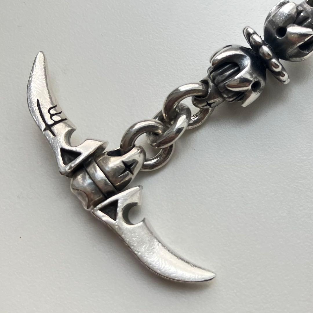 70.2g Soul Fetish ソウルフェティシュ シルバー ブレスレット